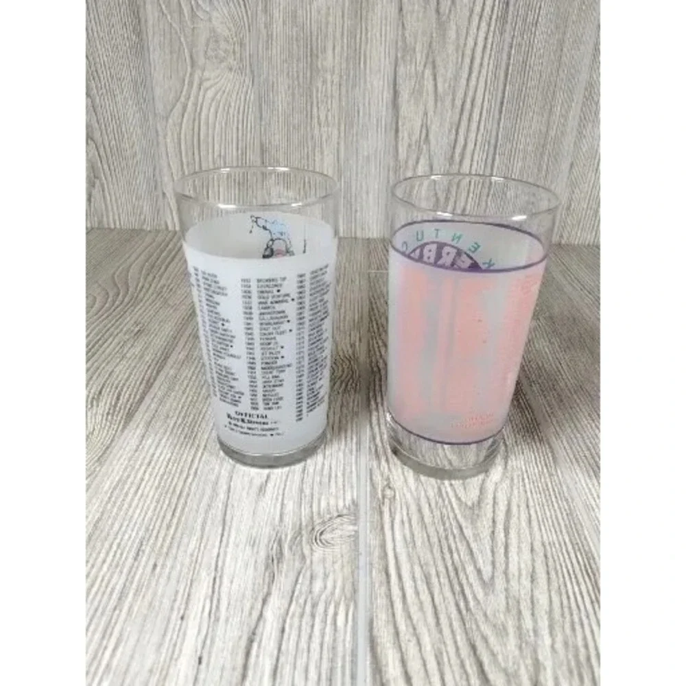 Vintage Mint Julep Kentucky Derby Glasses - 1990, 1994(2), 1997 (Pepsi)